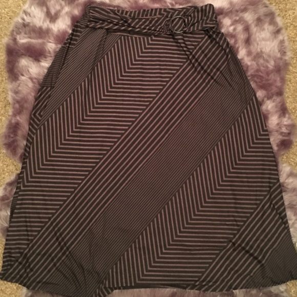 Never Worn. Kinda Crazy Striped Maxi - Picture 2 of 6